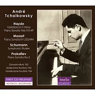 安德烈柴可夫斯基在德國的廣播錄音 / 安德烈柴可夫斯基 (CD)(Andre Tchaikowsky plays Haydn, Mozart, Schumann and Prokofiev / Andre Tchaikowsky)
