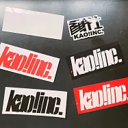 顏社+蛋堡 / LOGO貼紙四件組