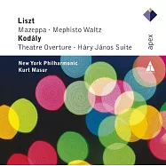 華納古典萬神殿 -李斯特: 超技練習曲, 高大宜: 哈利 亞諾斯組曲 等 / 馬舒(指揮)(Mazeppa & Mephisto & Theatre Overture / Masur)