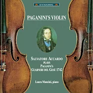 帕格尼尼名琴 加農砲 / 小提琴：阿卡多 鋼琴：曼慈尼 (CD)(Paganini’s Violin / Salvatore Accardo, Laura Manzini)