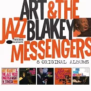 亞特.布萊基 / 爵士超凡大師 傳奇5CD 王盤套裝(Art Blakey / 5 Original Albums)