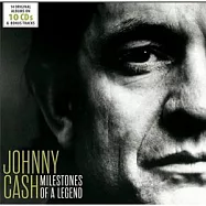瓦礫系列-強尼&middot;凱許的鄉村樂傳奇 / 強尼&middot;凱許 (10CD)(Wallet- Johnny Cash- Milestones of a Legend / Johnny Cash)