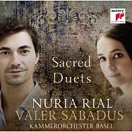 最美的巴洛克聖樂二重唱 / 紐瑞雅‧莉兒 & 華勒‧沙巴杜斯 (CD)(Sacred Duets / Nuria Rial & Valer Sabadus)