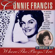 康妮.法蘭西絲 / 24首暢銷金曲集 (CD)(Connie Francis / Where the Boys Are: 24 Greatest Hits (CD))