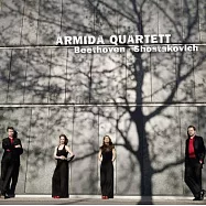 新生代弦樂四重奏天團~阿密達弦樂四重奏演奏貝多芬與蕭士塔高維奇弦樂四重奏 / 阿密達弦樂四重奏 (CD)(Beethoven and Shostakovich string quartet / Armida Quartett)