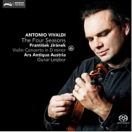 古納.列茲率領奧地利古藝術合奏團演出韋瓦第”四季” / 古納.列茲, 奧地利古藝術合奏團 (SACD Hybrid)(Vivaldi four seasons and Jiranek violin concerto / Gunar Letzbor, Ars Antiqua Austria)