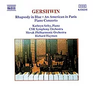 蓋希文：藍色狂想曲, 鋼琴協奏曲 / 凱瑟琳&middot;塞爾比 (CD)(Gershiwuin: Rhapsody in Blue, Piano Concerto / Selby, Kathryn)