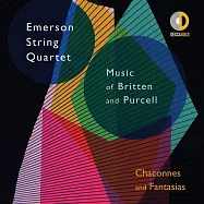普塞爾、布列頓：夏康與幻想曲 / 艾默森弦樂四重奏 (CD)(Music of Britten and Purcell / Emerson String Quartet)