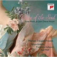 心靈笛聲-尚‧丹尼爾‧布朗長笛作品 / 瑪莉昂‧特洛普-法朗克 (CD)(Voice of the Soul - Flute Music by Jean Daniel Braun / Marion Treupel-Franck)