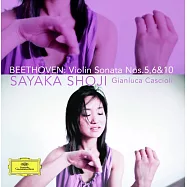 貝多芬：第五、六、十號小提琴奏鳴曲 / 小提琴 / 庄司紗矢香 (CD)(Beethoven : Violin Sonata Nos. 5,6&10 / Sayaka Shoji,Gianluca Cascioli)
