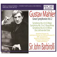 巴畢羅里的實況版馬勒交響曲錄音 (4CD)(Barbirolli conducts Mahler Live)