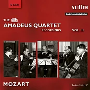 (5CD)阿瑪迪斯四重奏/RIAS錄音系列第三集:莫札特(The RIAS Amadeus Quartet Recordings, Vol. III, Mozart)