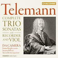 泰勒曼:直笛與中提琴的三重奏鳴曲全集 室內樂合奏團(Da Camera)(Da Camera / Telemann: Complete Trio Sonatas)