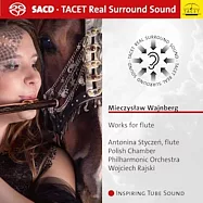 溫伯格:音樂會長笛和樂團作品集(SACD/波蘭室內愛樂樂團(Mieczyslaw Wajnberg Works for flute(SACD)/Polish Chamber Philharmonic Orchestra)