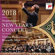 2018維也納新年音樂會 / 黎卡多‧慕提 & 維也納愛樂 (2CD)(New Year’s Concert 2018 / Riccardo Muti & Wiener Philharmoniker)