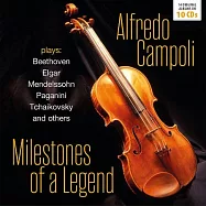 瓦礫系列-小提琴美聲專家：坎波里傳奇 / 坎波里 (10CD)(Wallet-Milestones Of A Legend / Alfredo Campoli (10CD))