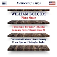 威廉‧波康：鋼琴獨奏作品 / 奧芬絲,泰勒,梵豪斯,奧利夫斯基(鋼琴) (3CD)(BOLCOM, W.: Piano Solo Music / Oppens,Taylor,Finehouse,Olevsky(piano))