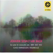 巴哈無伴奏大提琴組曲(2CD)(Johann Sebastian Bach:Six suites for violoncello solo BWV 1007 - 1012 (2CD)/Claus Kanngiesser)
