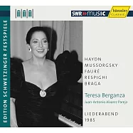 1985 史瓦辛格音樂節傳奇 貝岡札《星夜戀曲》(Teresa Berganza - An Evening of Song, 1985)