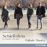 巴洛克時期德國作曲名家Otto Ernst Gregorius Schieferlein的三重奏作品(Otto Ernst Gregorius Schieferlein: Trio Sonata No. 1~3 / Pallade Musica)