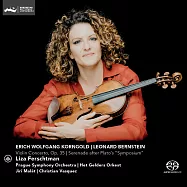小提琴女神菲爾茲曼演奏康果爾德小提琴協奏曲 (SACD Hybrid)(Liza Ferschtman plays Korngold Violin Concerto and Bernstein Serenade)