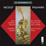 帕格尼尼：小提琴與吉他奏鳴曲I / 畢安奇、普利達 (2CD)(Nicolo Paganini: 30 Sonatas for violin and guitar (Sonate di Lucca 1805-1808) (2CD))