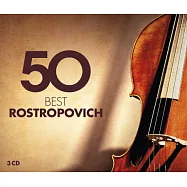 羅斯托波維奇名曲五十(3CD)(50 Best Rostropovich (3CD))