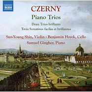 徹爾尼:鋼琴三重奏作品集:兩首華麗的三重奏、三首簡單華麗的小奏鳴曲 / 金葛(鋼琴), 哈亞克(大提琴), 申善英(小提琴) (CD)(Czerny: Piano Trios: Deux Trios brillants, Trois Sonatines faciles et brillantes / Gingher(piano), Hayek(cello), Shin Sun-Young(violin))