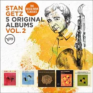 史坦.蓋茲 / 爵士超凡大師傳奇【第2輯】~5CD王盤套裝(Stan Getz / 5 Original Albums【5CD】Getz / Gilberto / Jazz Samba etc.)