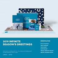 官方週邊商品 INFINITE 2019 年曆 SEASON&rsquo;S GREETINGS 季節的問候 (韓國進口版)