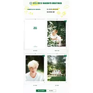 官方週邊商品 防彈少年團 BTS 2019 掛壁年曆 SEASON&rsquo;S GREETINGS 季節的問候 (韓國進口版)