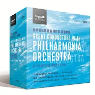 愛樂管弦樂團與指揮巨匠浪漫樂章 / 克里斯托福‧馮‧杜南伊、帕佛‧賈維、弗拉基米爾‧阿胥肯納吉指揮 (6CD)(GREAT CONDUCTORS WITH PHILHARMONIA ORCHESTRA)