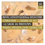 史特拉汶斯基：《火鳥》第二號管弦樂組曲、《春之祭》/ 楊頌斯〈指揮〉阿姆斯特丹大會堂管弦樂團 (SACD)(Stravinsky: Firebird Suite & Le sacre du printemps / Mariss Jansons/Royal Concertgebouw Orchestra)