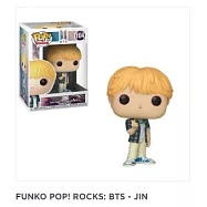 官方週邊商品 FUNKO POP! 防彈少年團 ROCKS: BTS [JIN] 玩偶 公仔 (美國進口)