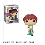 官方週邊商品 FUNKO POP! 防彈少年團 ROCKS: BTS [SUGA] 玩偶 公仔 (美國進口)