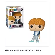 官方週邊商品 FUNKO POP! 防彈少年團 ROCKS: BTS [JIMIN] 玩偶 公仔 (美國進口)
