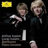 貝多芬鋼琴奏鳴曲 / 亞瑟與盧卡斯‧尤 森，鋼琴 (CD)(Beethoven : Piano Sonatas / Arthur Jussen, Lucas Jussen)