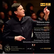威爾第:安魂曲彌薩 / 蒂勒曼(指揮)德勒斯登國家管弦樂團,薩克遜德勒斯登國家歌劇院合唱團(Verdi: Messa da Requiem / Thielemann(conductor)Dresden Staatskapelle,Sachsischer Staatsopernchor Dresden)