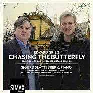 蝶影飛舞~追尋葛利格 / 鋼琴：希格德.詩拉特布雷克 (2CD)(Chasing the Butterfly / Sigurd Slåttebrekk (2CD))