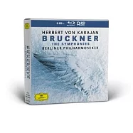 布魯克納：交響曲全輯 / 卡拉揚指揮 / 柏林愛樂 (9 CD + Blu-ray Audio)(Bruckner :The Symphonies / Herbert Von Karajan, Berliner Philharmoniker (9 CD+Blu-ray Audio))