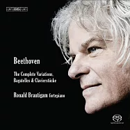 貝多芬: 鋼琴變奏曲及小品全集 / 羅納德.布勞提岡 古鋼琴 (6CD)(Ronald Brautigam / Beethoven &ndash; The Complete Piano Variations & Bagatelles, etc.)
