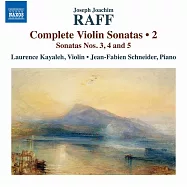 拉夫:小提琴奏鳴曲集,Vol.2 / 卡雅爾赫(小提琴),施耐德(鋼琴) (CD)(Raff: Complete Violin Sonatas, Vol. 2 / Kayaleh(violin),Schneider(piano))