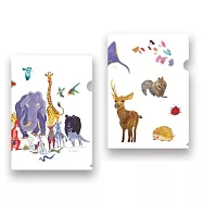 吳青峰 太空備忘記 / 阿部弘士X吳青峰聯名PVC 資料夾