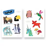 吳青峰 太空備忘記 / 阿部弘士X吳青峰聯名貼紙組