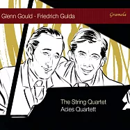 顧爾德:弦樂四重奏,顧爾達:升F小調弦樂四重奏 / 艾希斯四重奏 (CD)(Gould:String Quartet,Gulda:String Quartet in F-Sharp Minor / Acies Quartett)