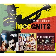 匿名者樂團【Acid Jazz創世旗手惟一天團】/ 爵士神作1送2~經典3碟旗艦套裝系列【3CD】(Incognito / 3 Essential Albums 【3CD】)