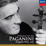 帕格尼尼：24首奇想曲 / 黎奇，小提琴(Paganini: 24 Caprices for Violin, Op.1 / Ruggiero Ricci, violin)