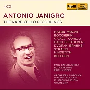 傑尼格羅- 稀有大提琴錄音作品 / 傑尼格羅(大提琴),巴杜拉-史柯達(鋼琴),傅尼葉(小提琴),帕薩吉歐(中提琴),德慕斯(鋼琴),普利菲瑟斯(中提琴),肯佩(指揮),老克萊巴(指揮),萊納(指揮),查格雷布獨奏家合奏團,義大利羅馬(Janigro - The rare Cello Recordings / Janigro(cello),Badura-Skoda(piano),Fournier(violin),Passaggio(viola),Demus(piano),Preves(viola),Kempe(conductor),Kleiber(conductor),Reiner(conductor),Zagreb Soloists,Orchestra Sinfonica di Roma della RAI…Various Artists)