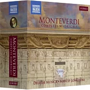 蒙台威爾第: 完整牧歌 / 隆吉尼(指揮) / 喜樂早期音樂合唱團 (15CD)(Monteverdi: Madrigals(complete) / Longhini(Conductor) / Delitiae Musicae (15CD))