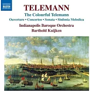 泰勒曼 - 五彩繽紛泰勒曼 /莉拉(長笛) / 奈奎斯特(小提琴) /庫依肯(指揮) / 印第安納波利斯巴洛克管弦樂團(Telemann - The Colorful Telemann / Nyquist(violin) / Kuijken(conductor) / Indianapolis Baroque Orchestra,Leela(flute))